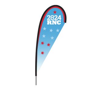 Teardrop Flag. Double Sided. 13FT. Full Set.