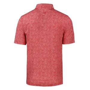 Cutter & Buck Pike Constellation Print Stretch Men's Polo MCK01133