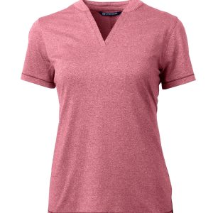 Cutter & Buck Forge Heathered Stretch Women's Blade Top LCK00153