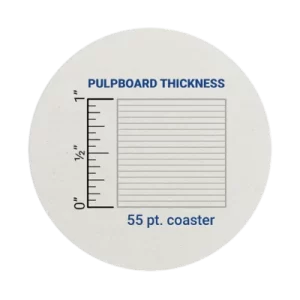 Digital Pulpboard Coasters - 3.5